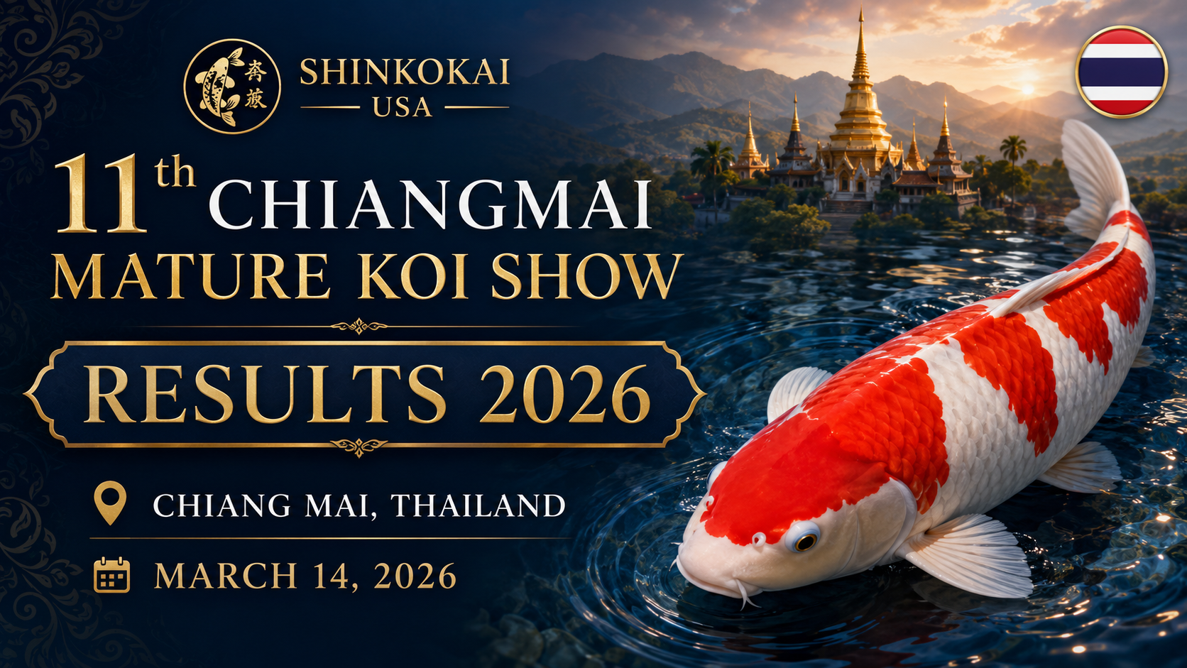 11th Chiangmai Mature Koi Show